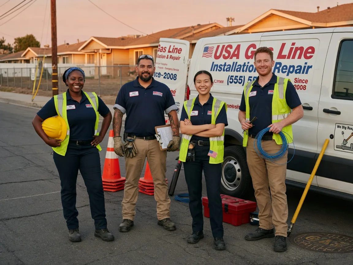 Gas Line Installation company in Equality, AL